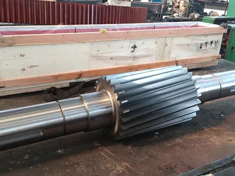 Precision gear shafts for tight, accurate setups