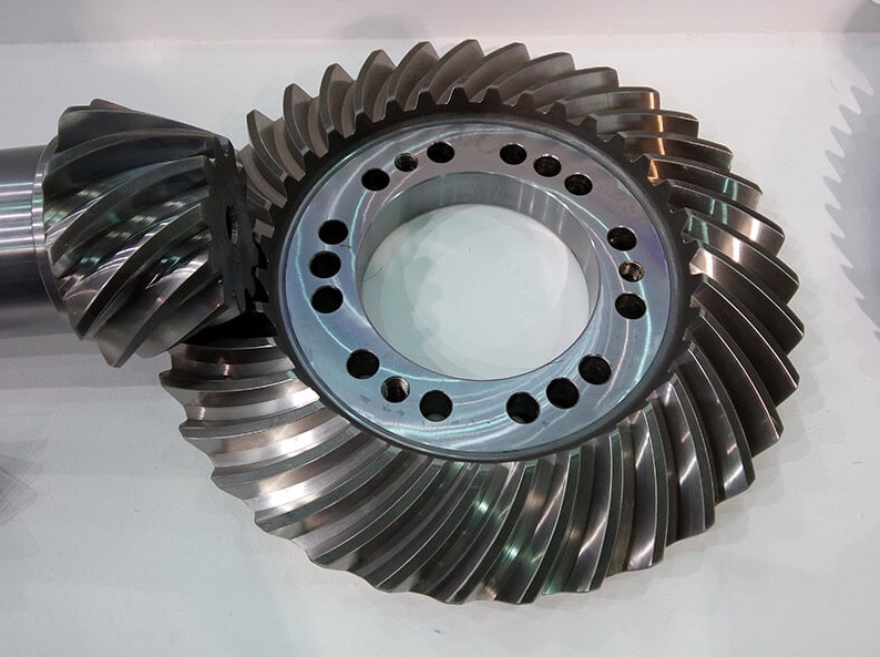 Spiral bevel gears for smooth, high-performance transmission