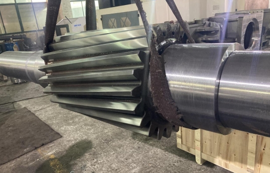 Durable gear shafts for mining, agriculture, and equipment
